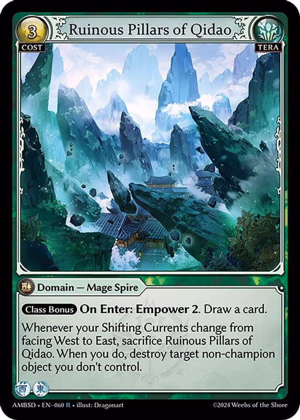 Ruinous Pillars of Qidao - Rare (060)