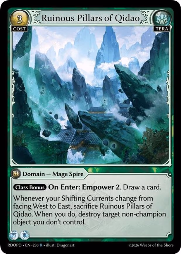 Ruinous Pillars of Qidao - Rare (236)