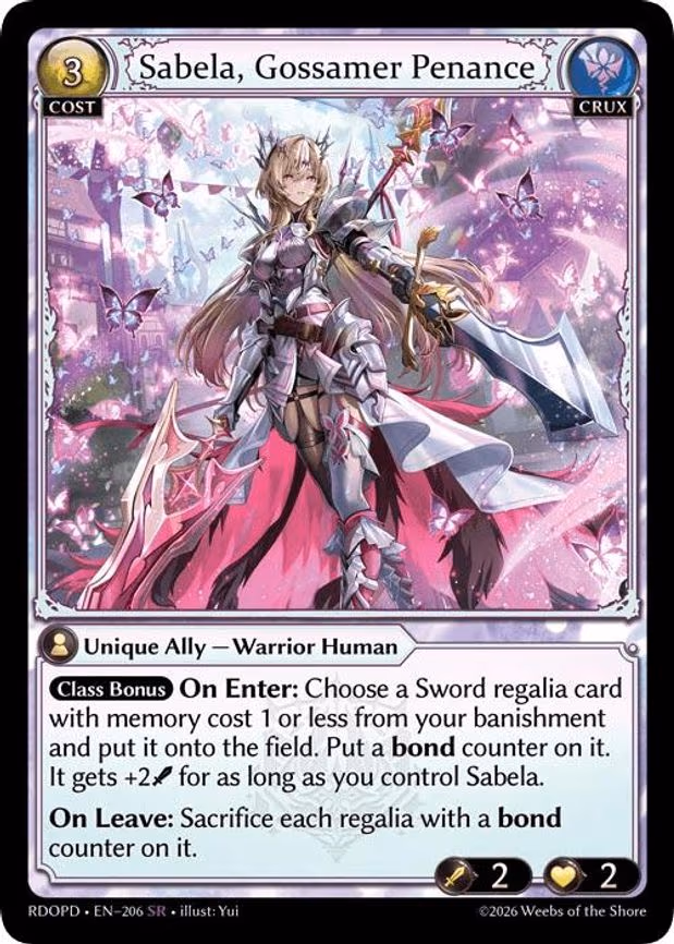 Sabela, Gossamer Penance