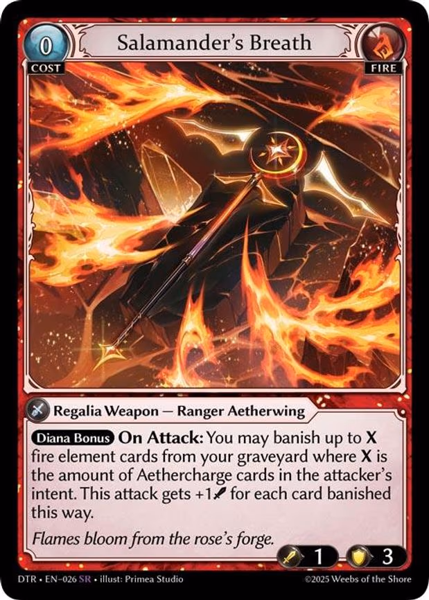 Salamander's Breath - Super Rare (026)