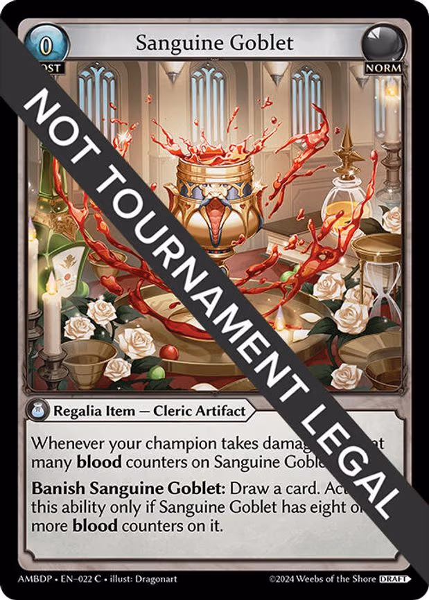Sanguine Goblet - Common (022)