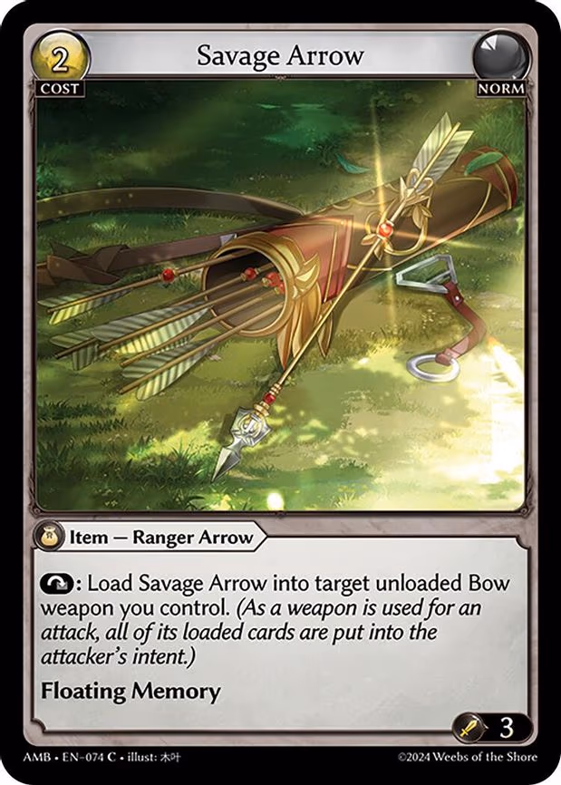 Savage Arrow - Common (074)