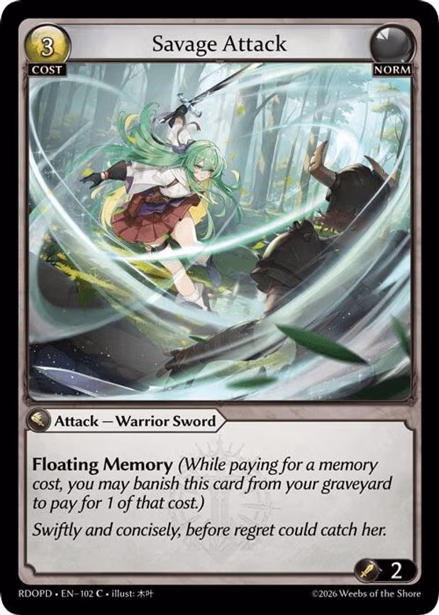 Savage Attack - Common (102)