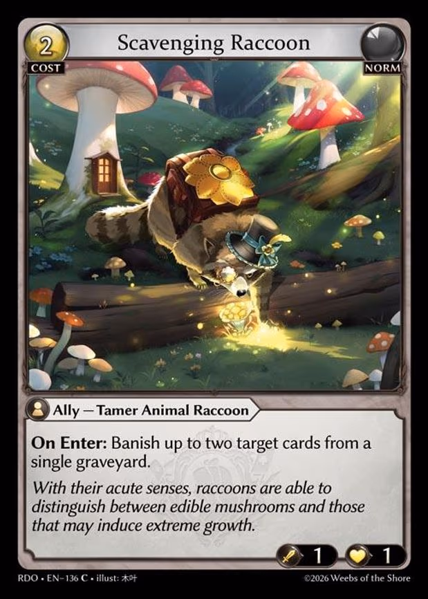 Scavenging Raccoon - Common (136)