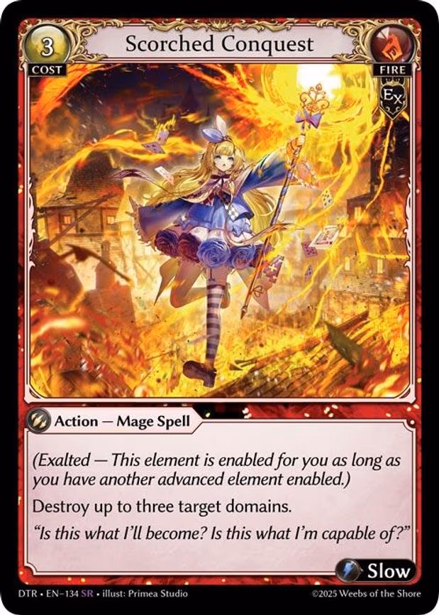 Scorched Conquest - Super Rare (134)