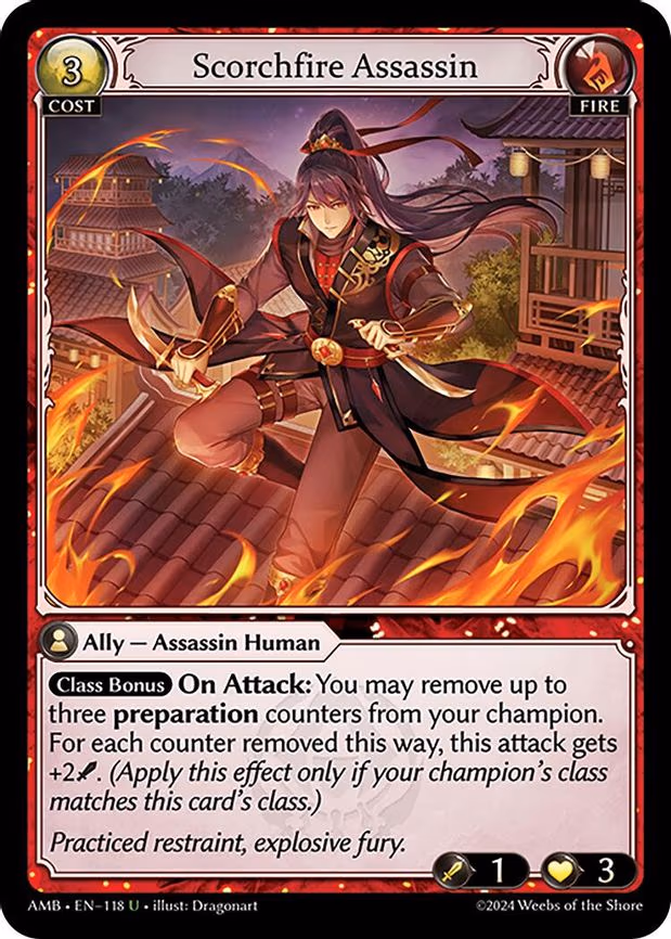 Scorchfire Assassin - Uncommon (118)