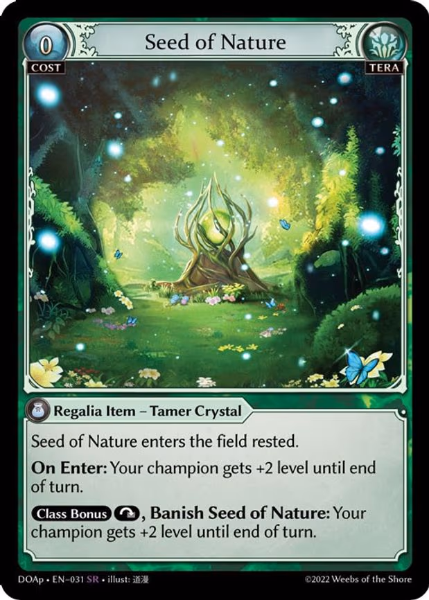 Seed of Nature - Super Rare (031)