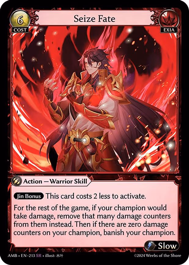 Seize Fate - Super Rare (213)