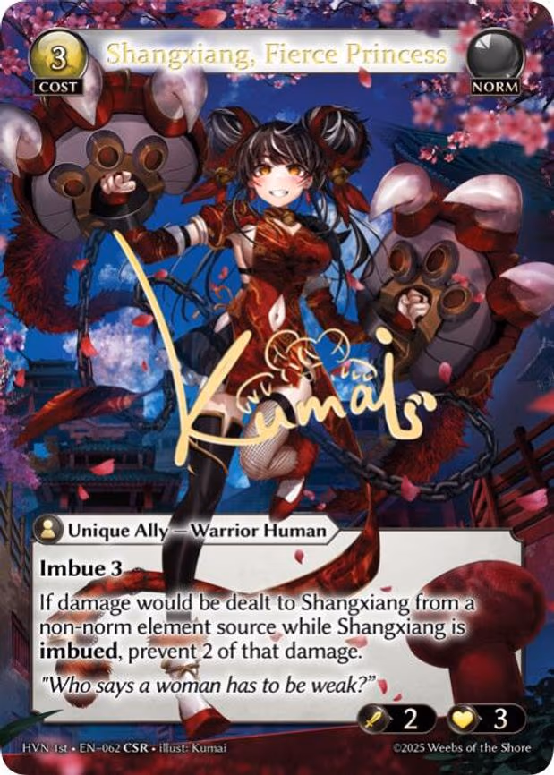 Shangxiang, Fierce Princess - Collector Super Rare (062)