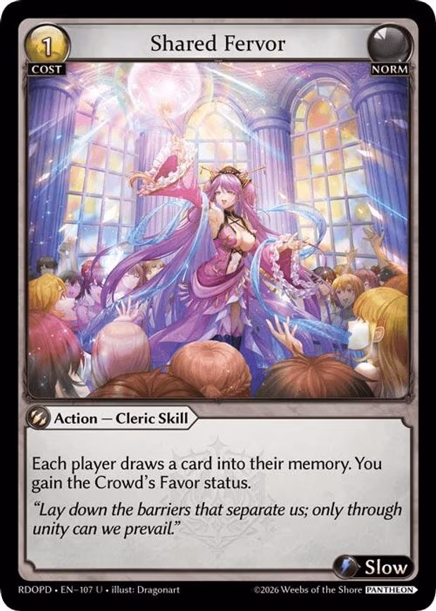 Shared Fervor - Uncommon (107)
