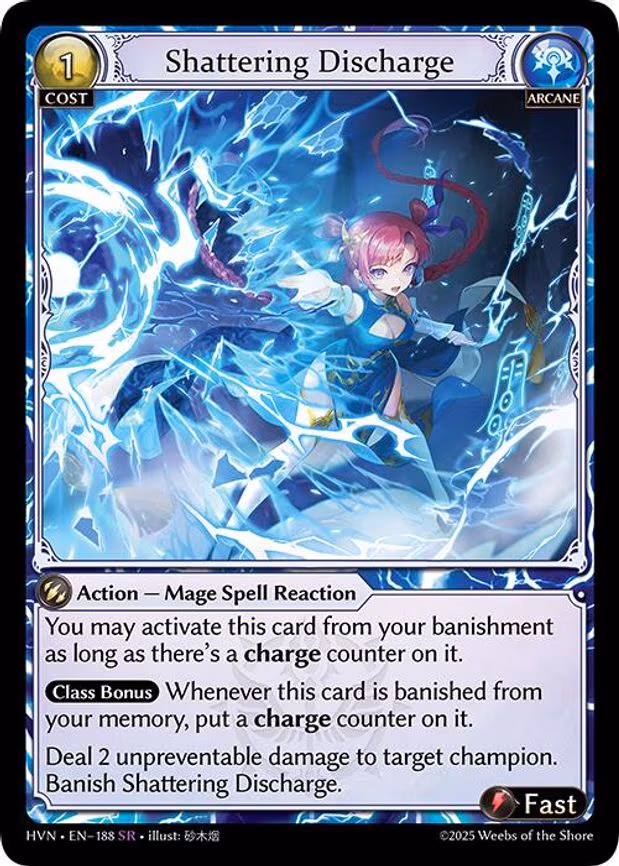 Shattering Discharge - Super Rare (188)