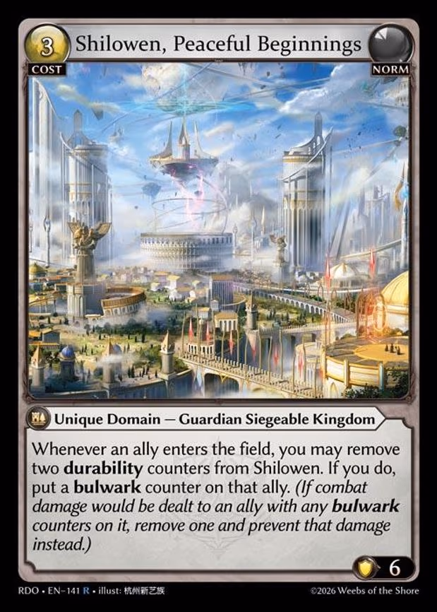 Shilowen, Peaceful Beginnings - Rare (141)