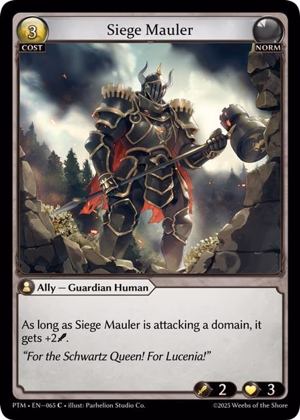 Siege Mauler - Common (065)