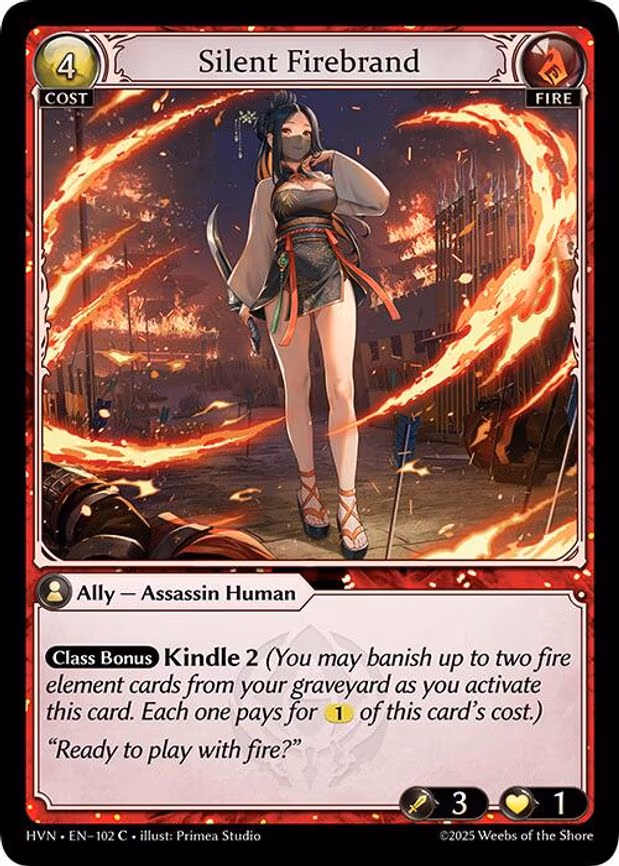 Silent Firebrand - Common (102)
