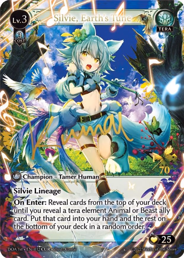 Silvie, Earth's Tune - Collector Ultra Rare (012)