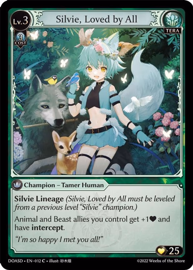 Silvie, Loved by All - Common (012)