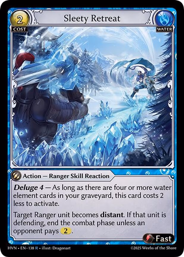 Sleety Retreat - Rare (138)