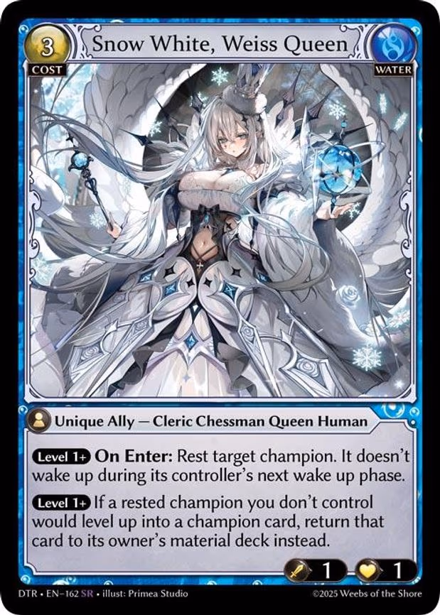 Snow White, Weiss Queen - Super Rare (162)