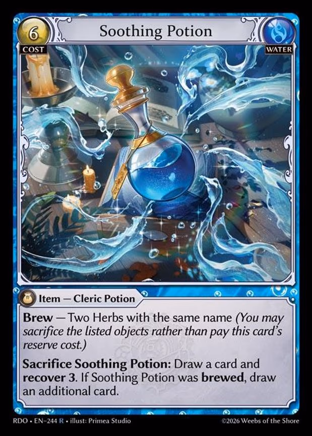 Soothing Potion - Rare (244)