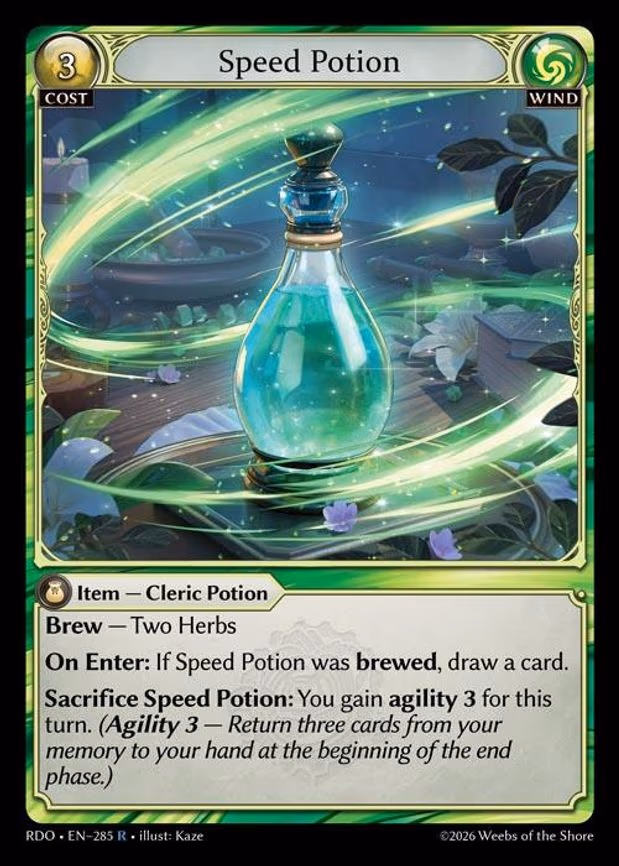 Speed Potion - Rare (285)
