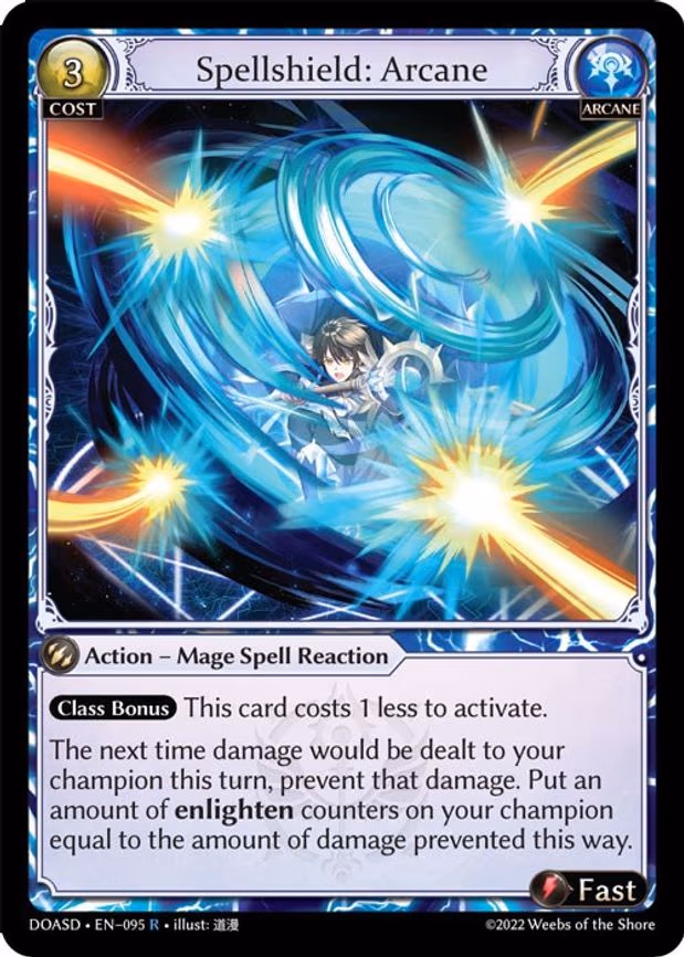Spellshield: Arcane - Rare (095)