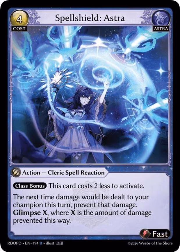 Spellshield: Astra - Rare (194)