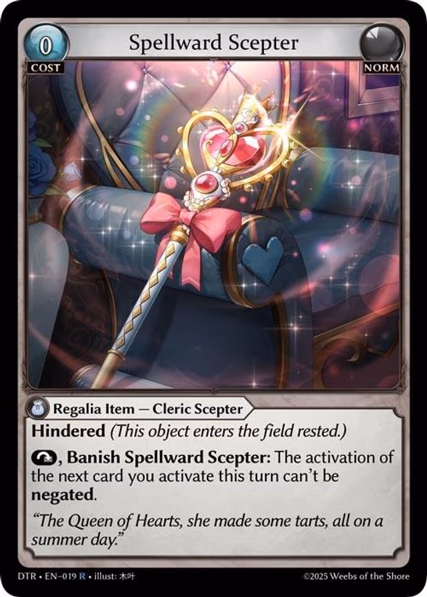 Spellward Scepter - Rare (019)