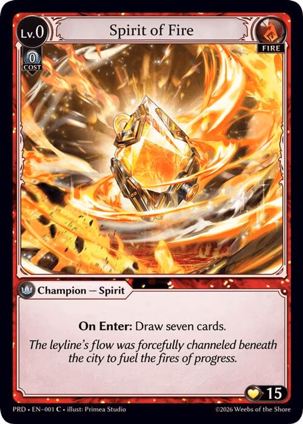 Spirit of Fire - Common (001)