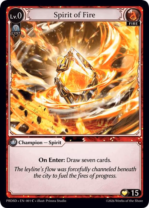 Spirit of Fire - Common (001)