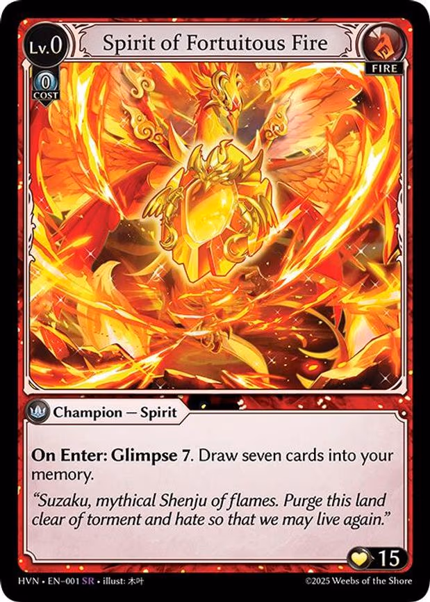 Spirit of Fortuitous Fire