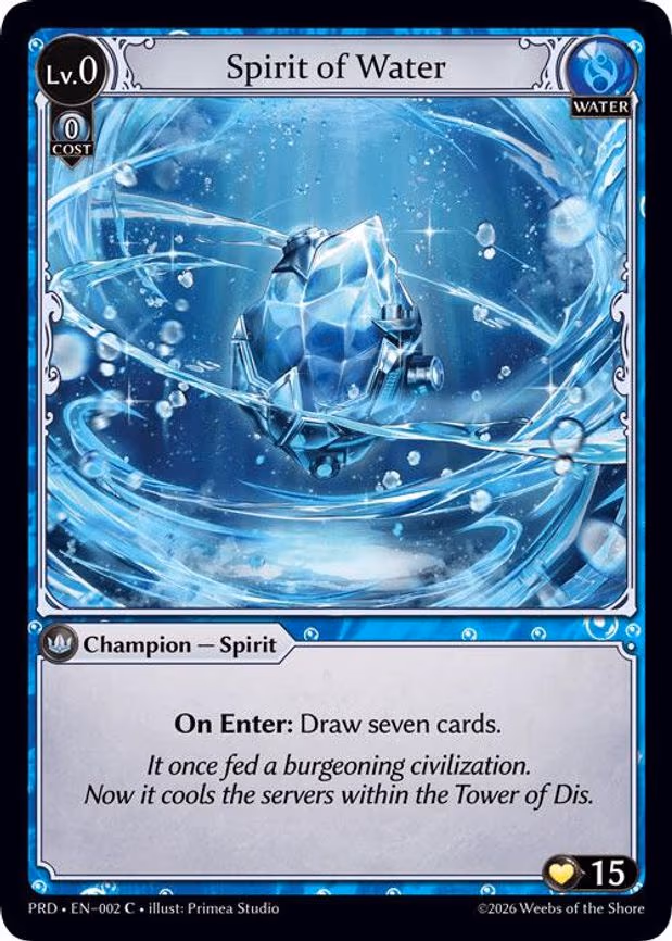Spirit of Water - Common (002)