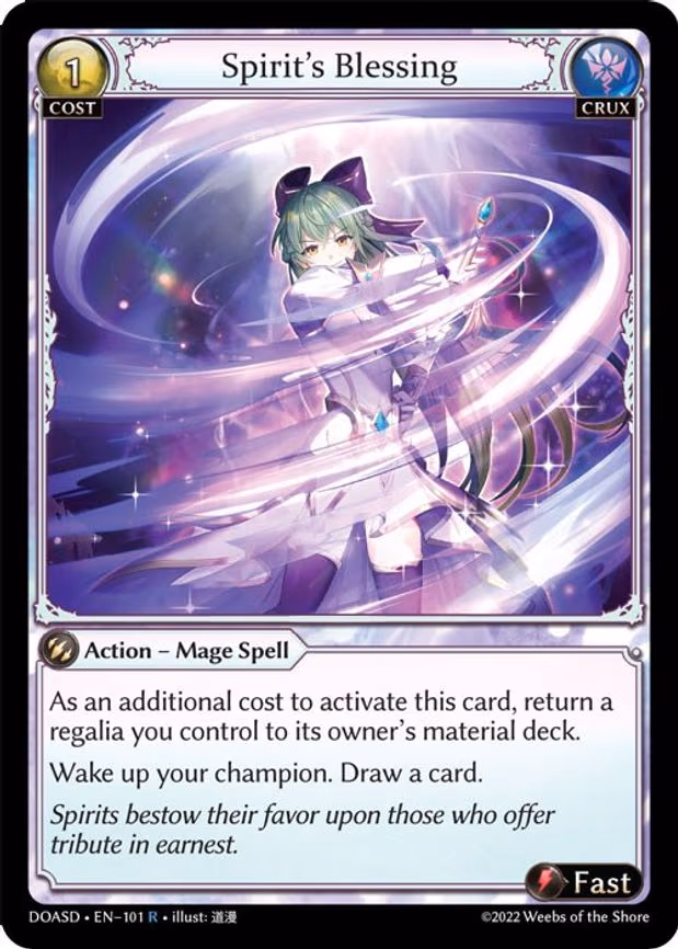 Spirit's Blessing - Rare (101)