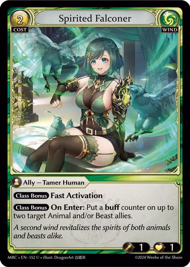 Spirited Falconer - Uncommon (152)