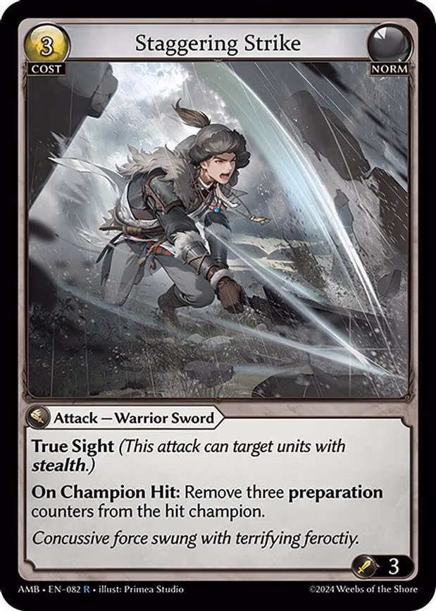 Staggering Strike - Rare (082)
