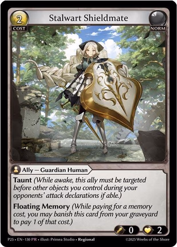 Stalwart Shieldmate - Promo (130)