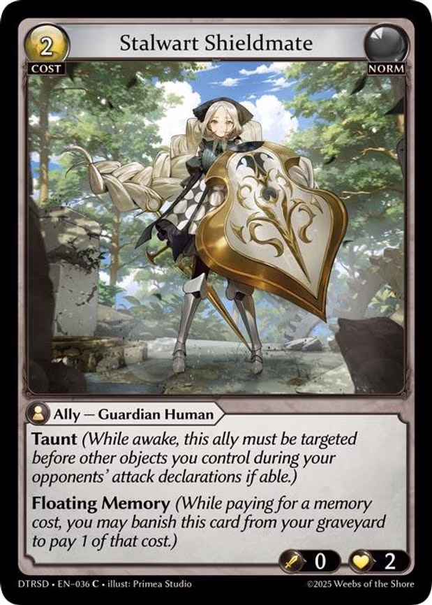 Stalwart Shieldmate - Common (36)