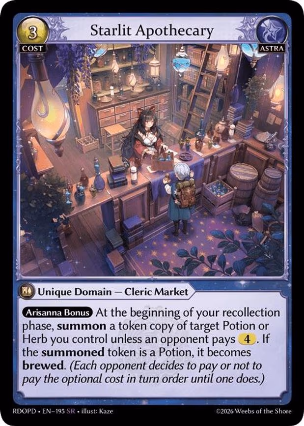 Starlit Apothecary - Super Rare (195)