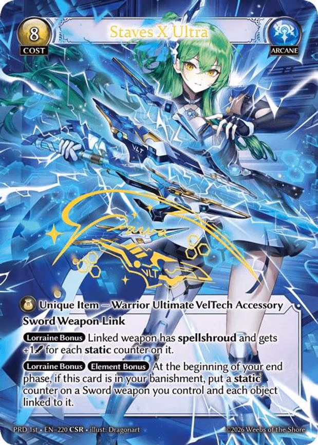Staves X Ultra - Collector Super Rare (220)