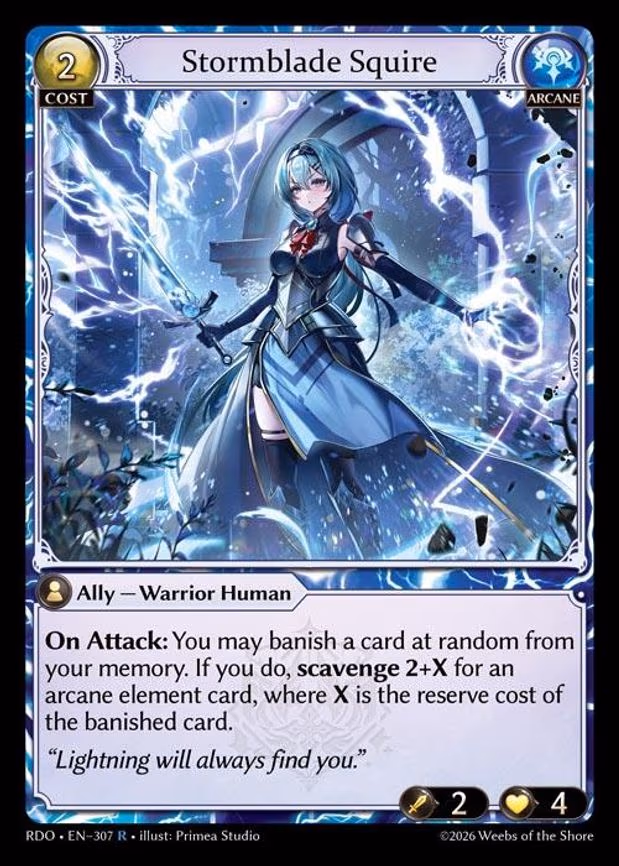 Stormblade Squire - Rare (307)