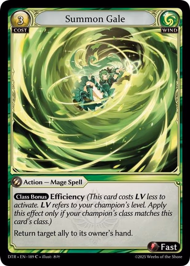 Summon Gale - Common (189)