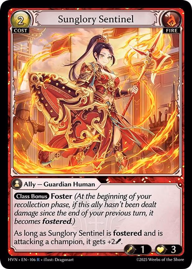 Sunglory Sentinel - Rare (106)