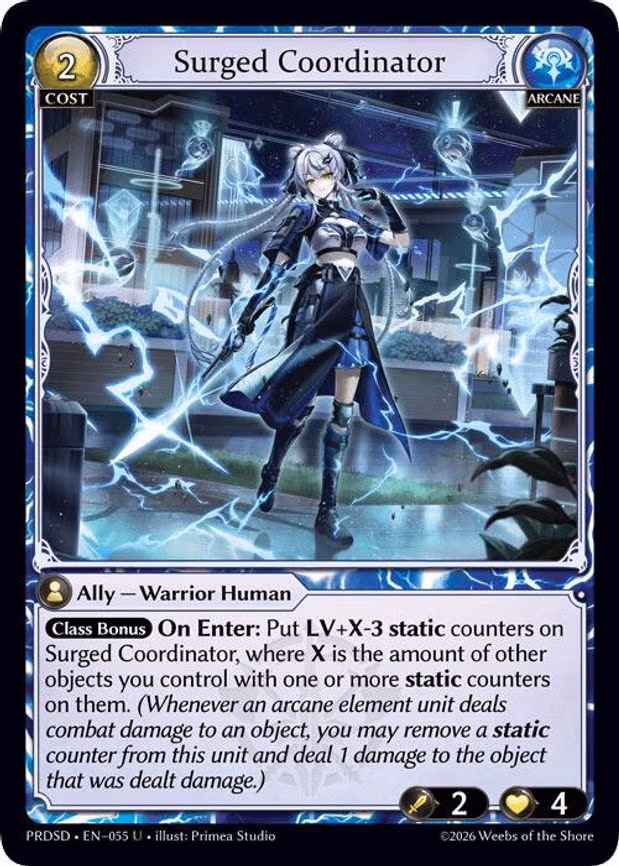 Surged Coordinator - Uncommon (055)