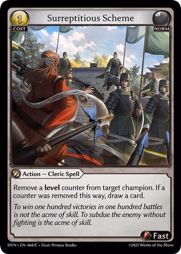 Surreptitious Scheme - Common (068)
