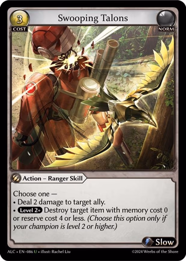 Swooping Talons - Uncommon (086)