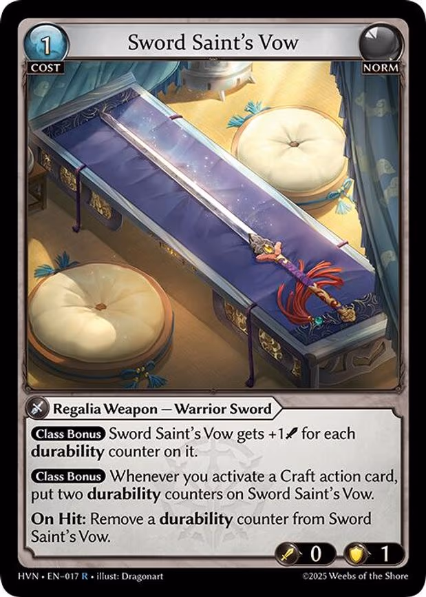 Sword Saint's Vow