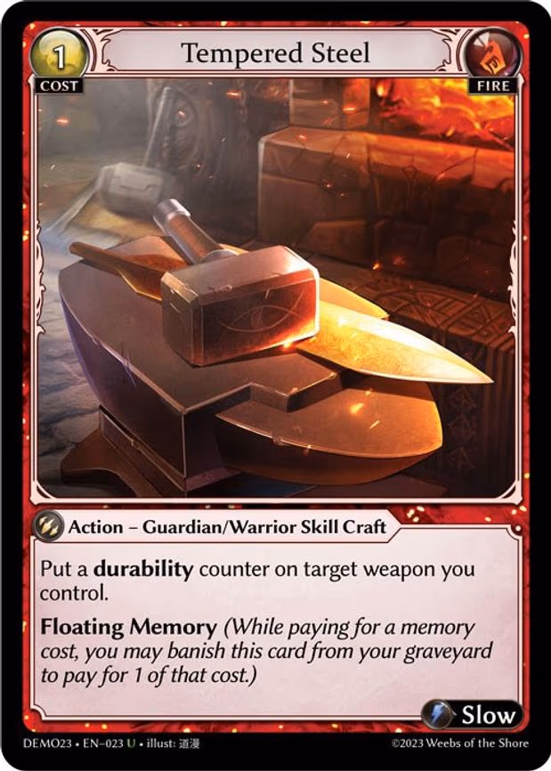 Tempered Steel
