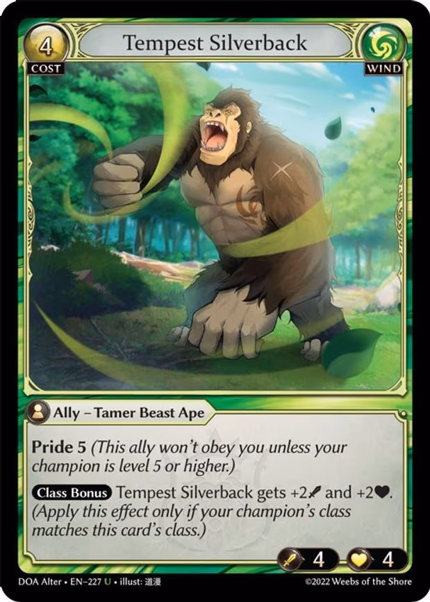 Tempest Silverback - Uncommon (227)
