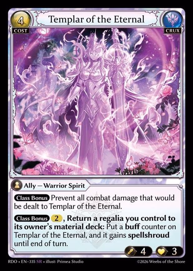 Templar of the Eternal - Super Rare (335)