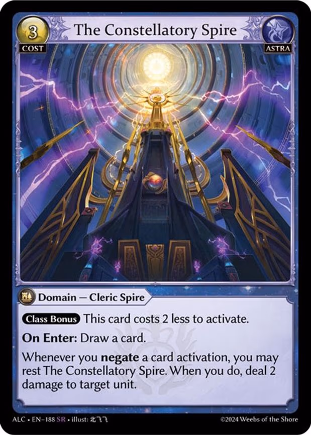 The Constellatory Spire - Super Rare (188)