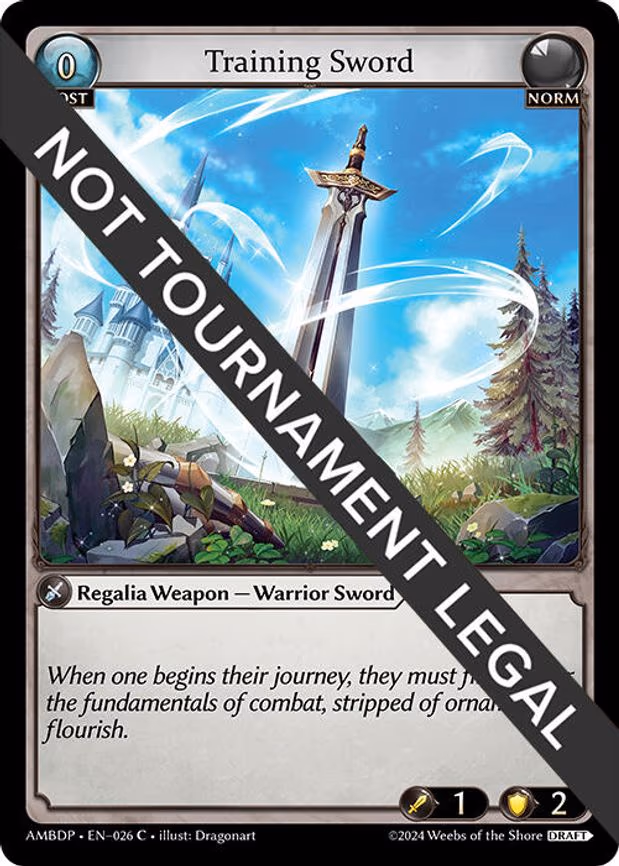 Training Sword - Common (026)